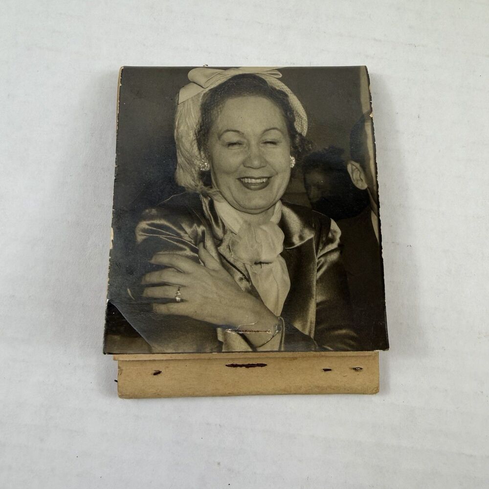 Vintage Photo Matchbook With Matches Rare Collectable From 1940's-50’s Dallas Tx